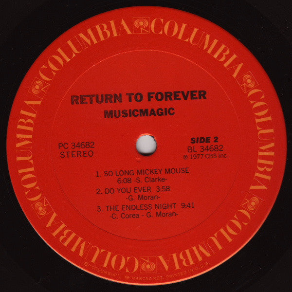 Return To Forever - Musicmagic (Vinyl) Image