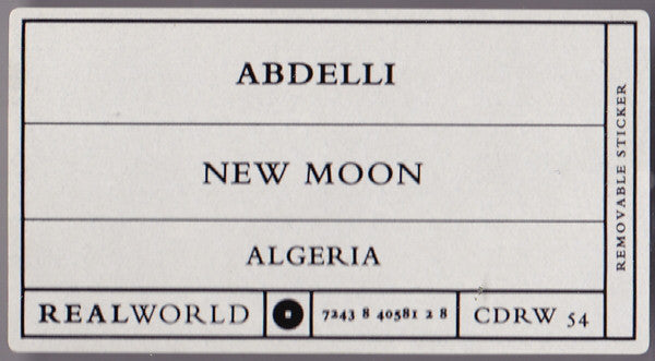Abdelli - New Moon (CD) Image