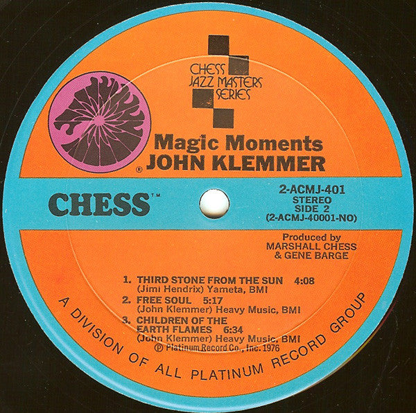 John Klemmer - Magic Moments (Vinyl) (2 LP) Image