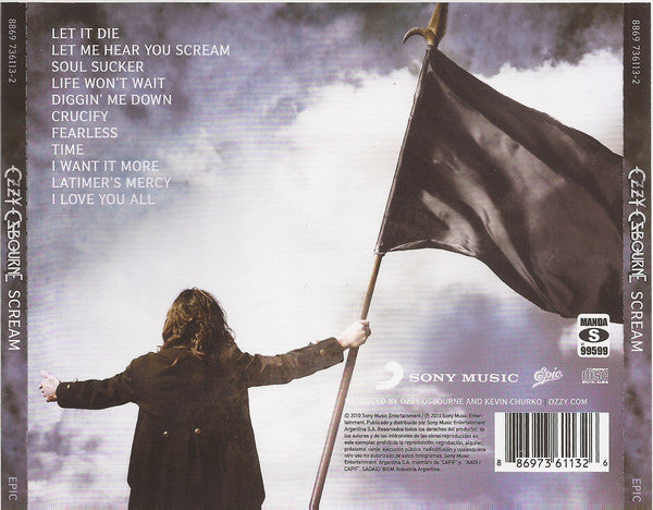 Ozzy Osbourne - Scream (CD) Image