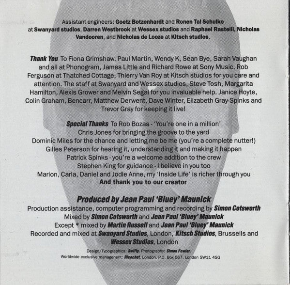Incognito - Inside Life (CD) Image