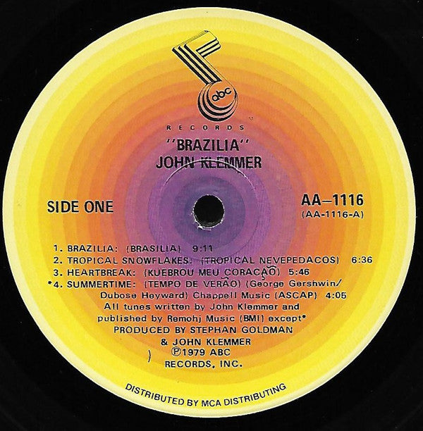John Klemmer - Brazilia (Vinyl) Image