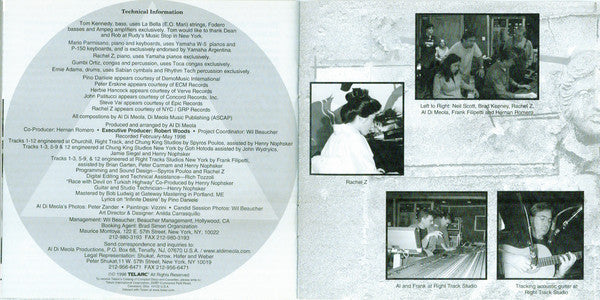 Al Di Meola - The Infinite Desire (CD) Image