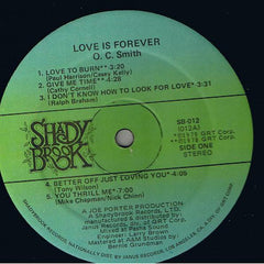 OC Smith - Love Is Forever (Vinyl) Image