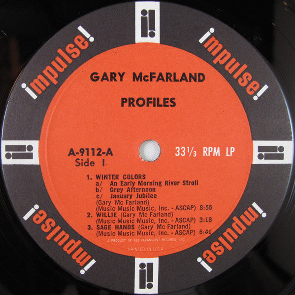 Gary McFarland - Profiles (Vinyl) Image