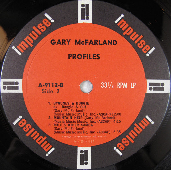 Gary McFarland - Profiles (Vinyl) Image