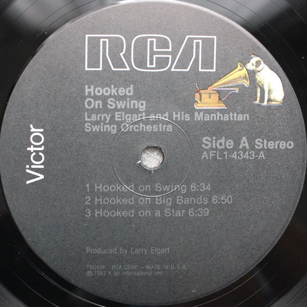 Larry Elgart And His Manhattan Swing Orchestra - Hooked On Swing (Vinyl) Image