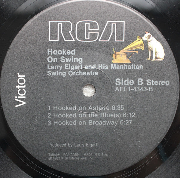 Larry Elgart And His Manhattan Swing Orchestra - Hooked On Swing (Vinyl) Image