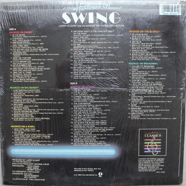 Larry Elgart And His Manhattan Swing Orchestra - Hooked On Swing (Vinyl) Image
