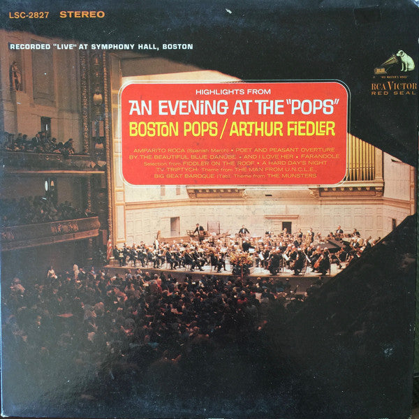 Boston Pops Orchestra, The / Arthur Fiedler - Highlights From An Evening At The "Pops" (Vinyl) Image