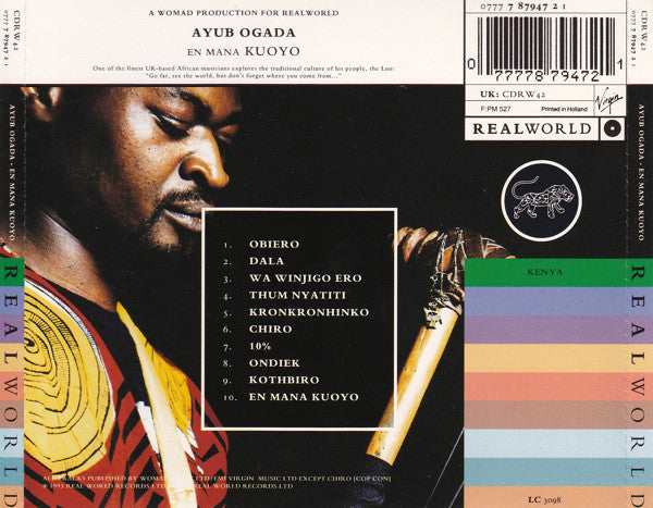 Ayub Ogada - En Mana Kuoyo (CD) Image