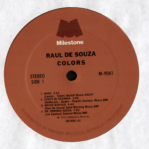 Raul De Souza - Colors (Vinyl) Image