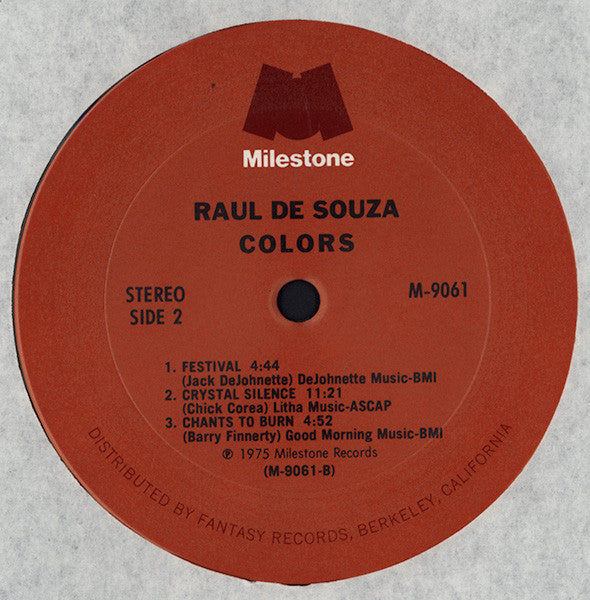 Raul De Souza - Colors (Vinyl) Image