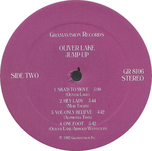 Oliver Lake - Jump Up (Vinyl) Image