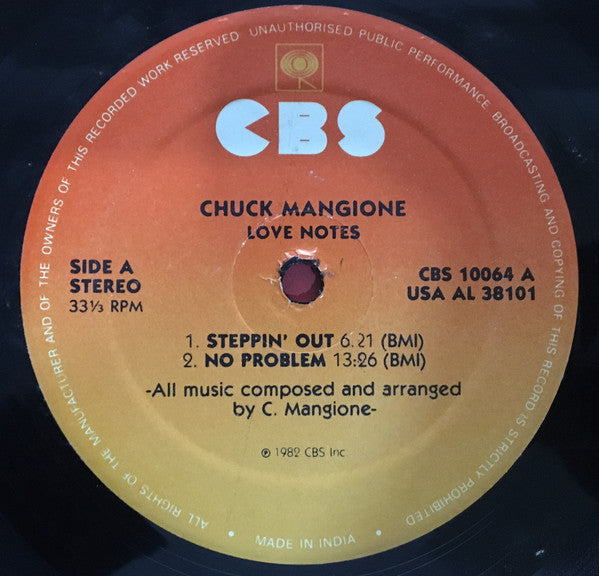 Chuck Mangione - Love Notes (Vinyl) Image