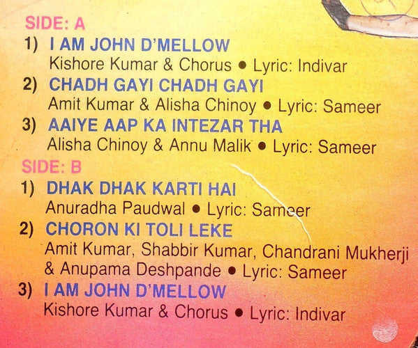 Anu Malik, Indivar & Sameer - Taaqatwar (Vinyl) Image