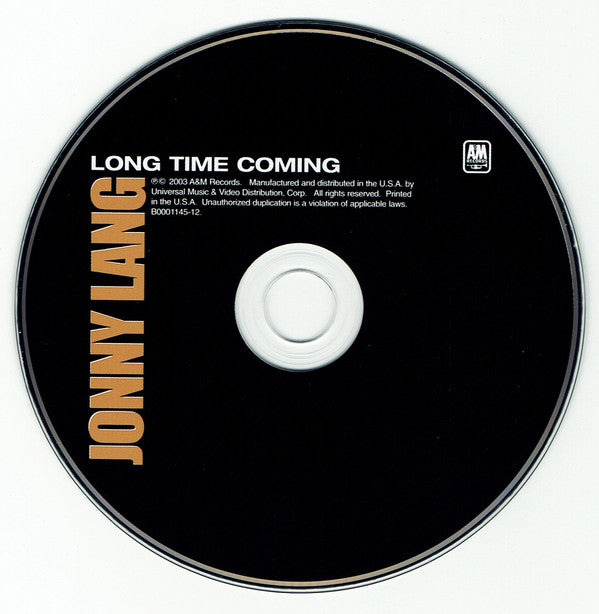 Jonny Lang - Long Time Coming (CD) Image