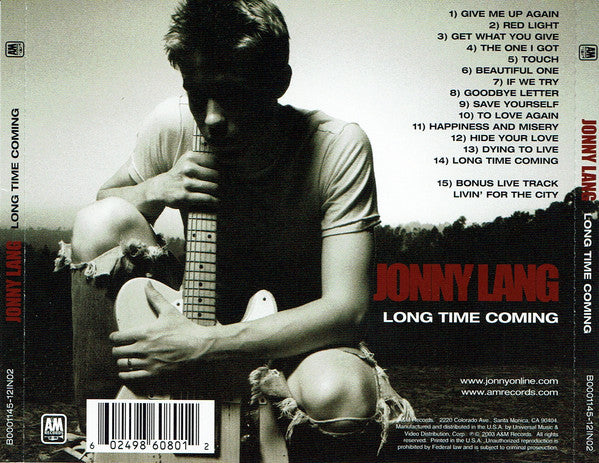 Jonny Lang - Long Time Coming (CD) Image