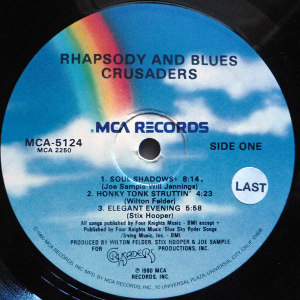 Crusaders, The - Rhapsody And Blues (Vinyl) Image