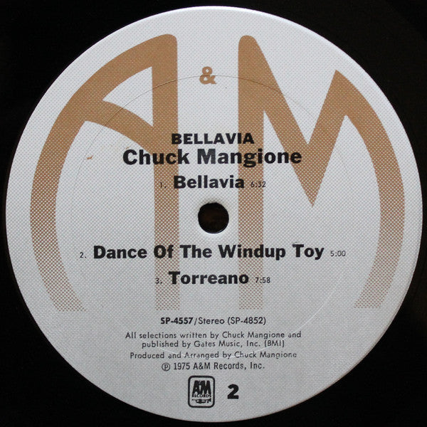 Chuck Mangione - Bellavia (Vinyl) Image