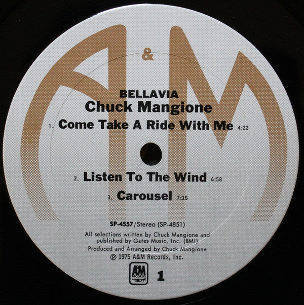 Chuck Mangione - Bellavia (Vinyl) Image
