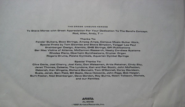 Dixie Dregs - Unsung Heroes (Vinyl) Image