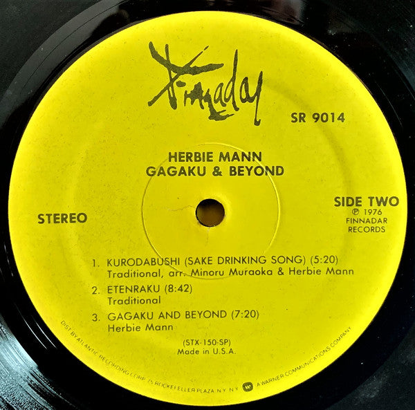 Herbie Mann - Gagaku & Beyond (Vinyl) Image