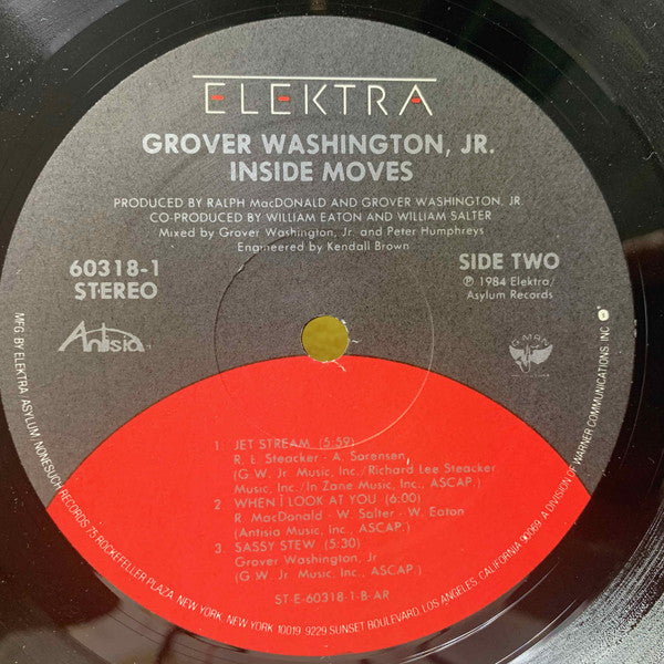 Grover Washington, Jr. - Inside Moves (Vinyl) Image
