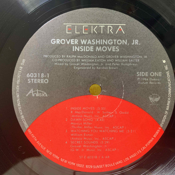 Grover Washington, Jr. - Inside Moves (Vinyl) Image
