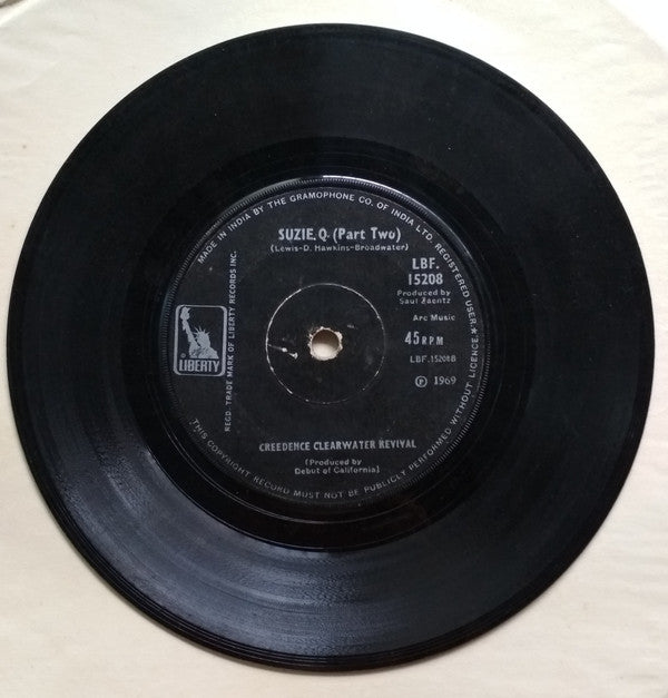 Creedence Clearwater Revival - Suzie Q. (45 RPM) Image