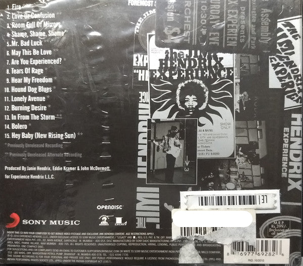 Jimi Hendrix - West Coast Seattle Boy: The Jimi Hendrix Anthology (CD) Image