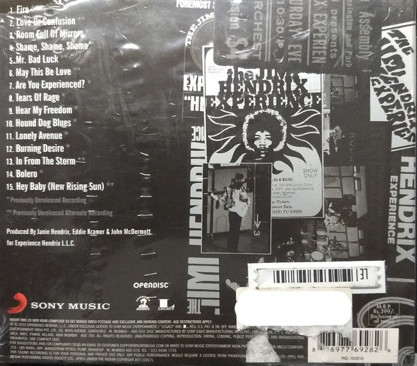 Jimi Hendrix - West Coast Seattle Boy: The Jimi Hendrix Anthology (CD) Image