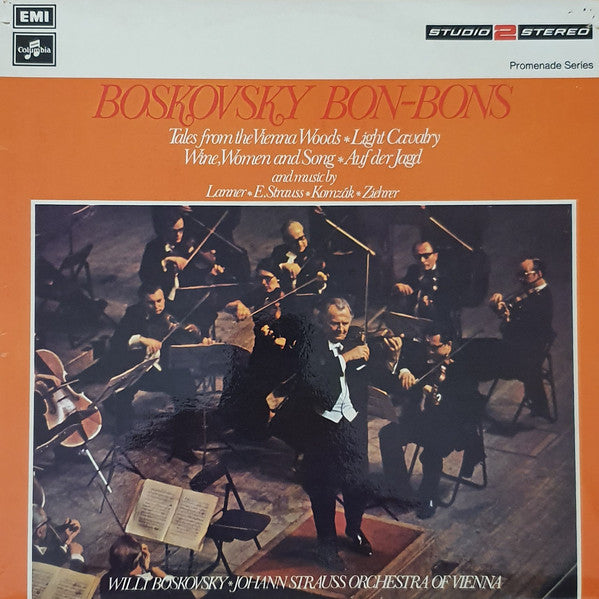 Wiener Johann Strauss Orchestra, Willi Boskovsky - Boskovsky Bon-Bons (Vinyl) Image