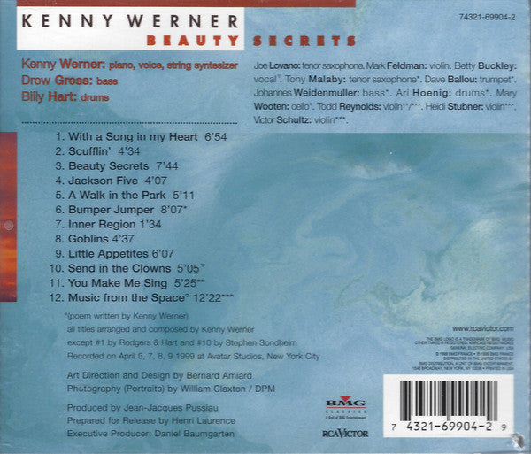 Kenny Werner - Beauty Secrets (CD) Image