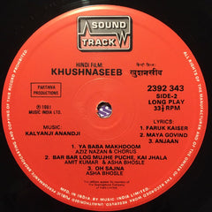 Kalyanji-Anandji - Khushnaseeb (Vinyl) Image