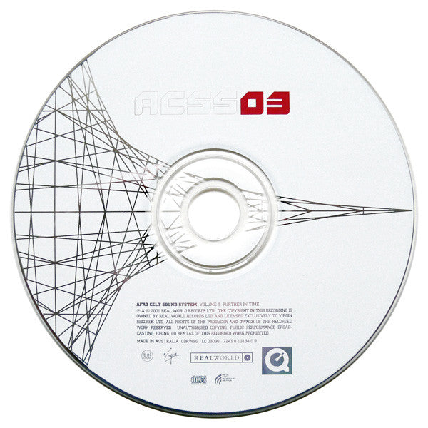 Afro Celt Sound System - Volume 3: Further In Time (CD) Image