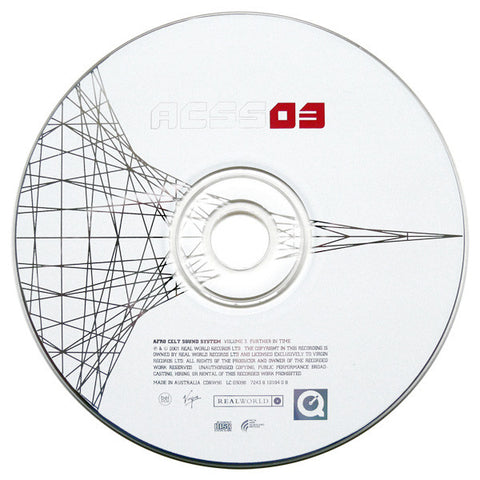 Afro Celt Sound System - Volume 3: Further In Time (CD) Image