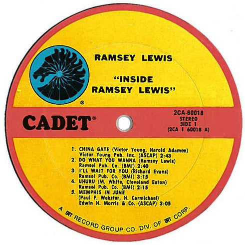 Ramsey Lewis - Inside Ramsey Lewis (Vinyl) (2 LP) Image