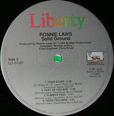 Ronnie Laws - Solid Ground (Vinyl) Image