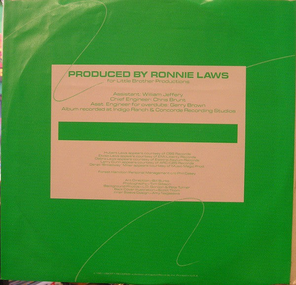 Ronnie Laws - Solid Ground (Vinyl) Image