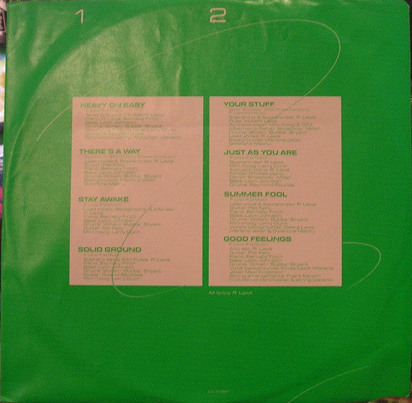 Ronnie Laws - Solid Ground (Vinyl) Image