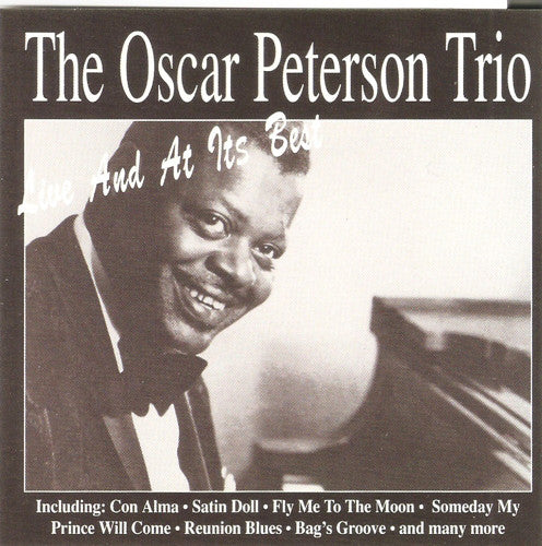 Oscar Peterson Trio, The - Live And At Its Best (CD) Image