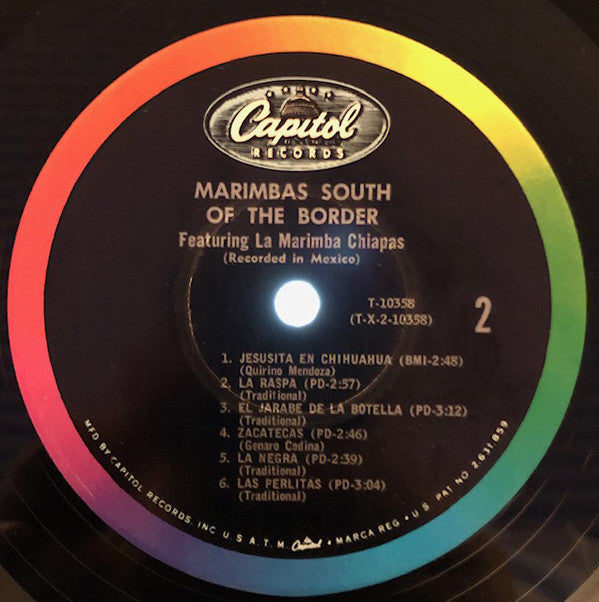 La Marimba Chiapas - Marimbas South Of The Border (Vinyl) Image