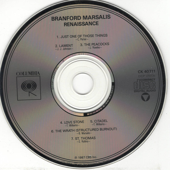 Branford Marsalis - Renaissance (CD) Image