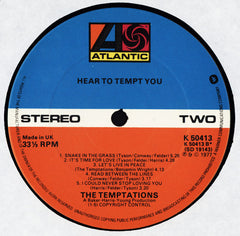 Temptations, The - Hear To Tempt You (Vinyl) Image