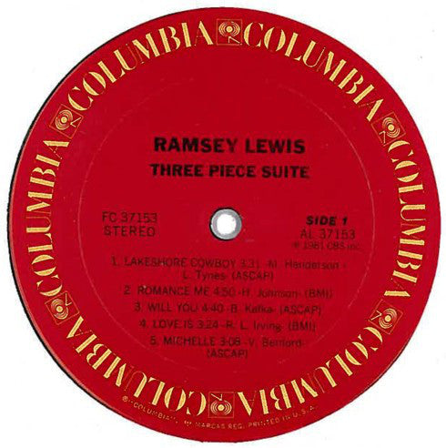 Ramsey Lewis - Three Piece Suite (Vinyl) Image