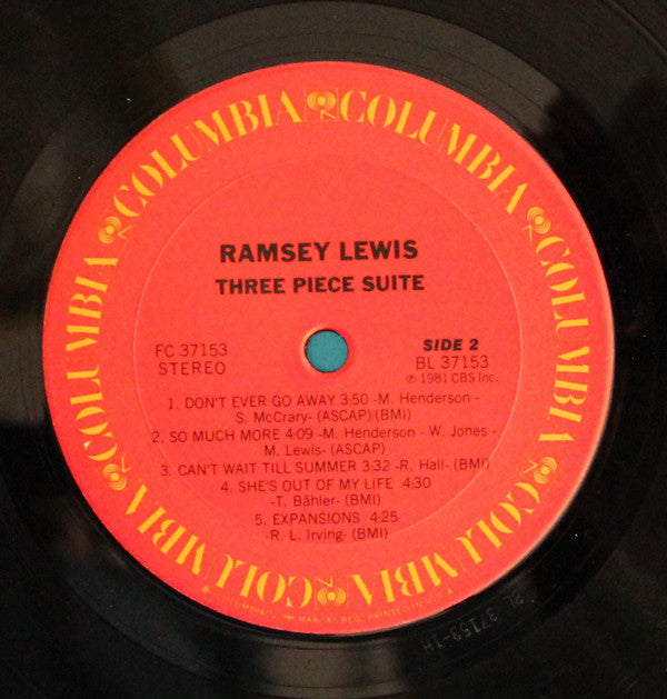 Ramsey Lewis - Three Piece Suite (Vinyl) Image