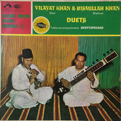 Vilayat Khan & Bismillah Khan, Shanta Prasad - Duets (Vinyl) Image