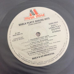 Babla & His Orchestra - Ghazal Hits Of Pankaj Udhas & Anup Jalota (Instrumental) (Vinyl) Image