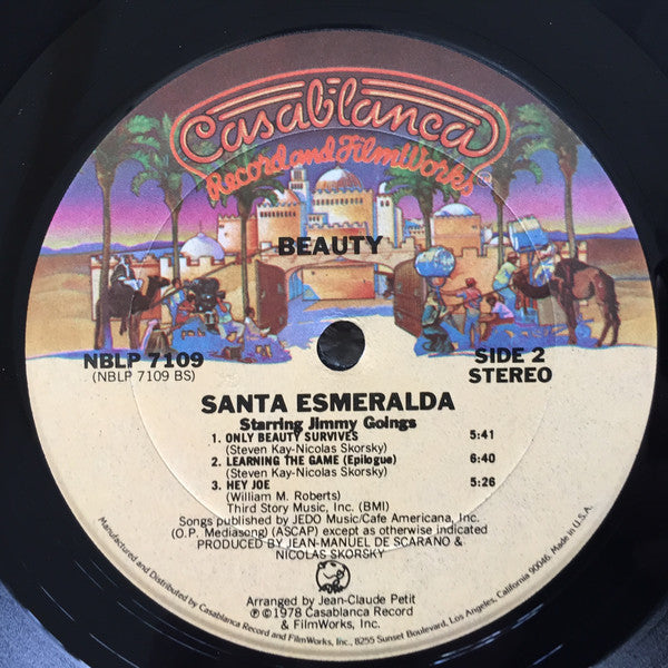 Santa Esmeralda - Beauty (Vinyl) Image